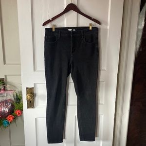 Old Navy Super Skinny High Rise 24/7 Sculpt Jeans size 12